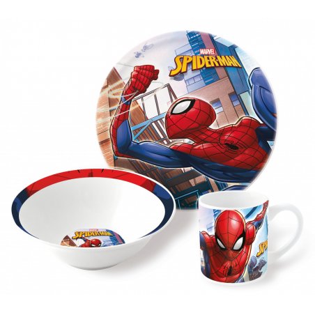 Spiderman - 3-Piece Ceramic Gift Set (78365)