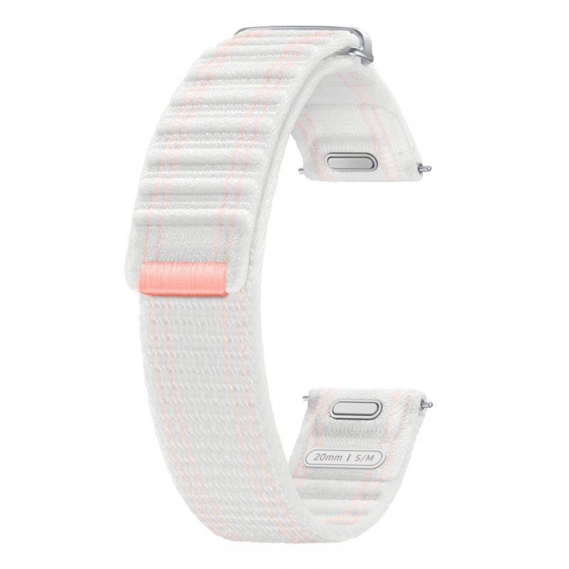 Samsung Watch7 Fabric Band S/M WhiteSand