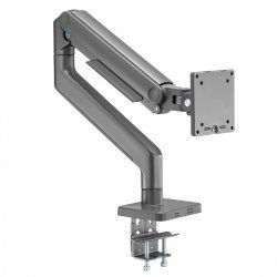 Ewent EW1529 monitor mount / stand 124.5 cm (49") Silver Desk