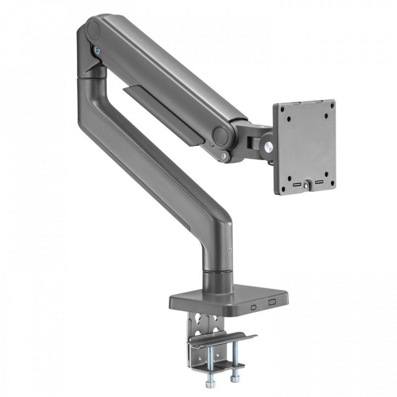 Ewent EW1529 monitor mount / stand 124.5 cm (49") Silver Desk