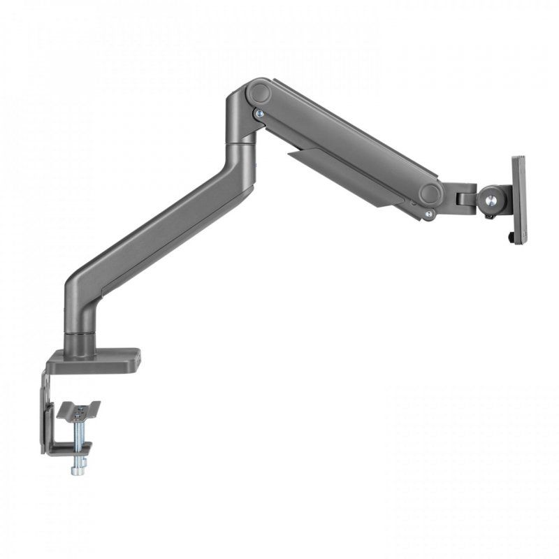 Ewent EW1529 monitor mount / stand 124.5 cm (49") Silver Desk