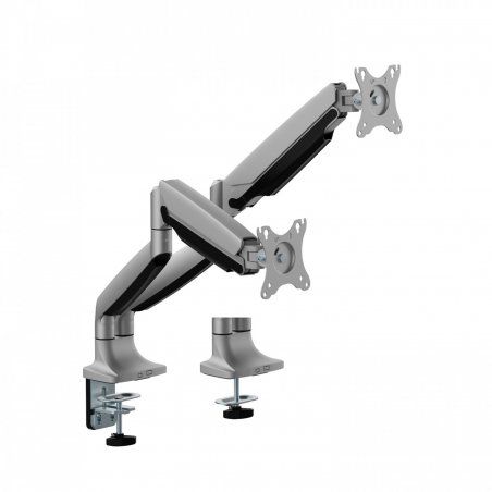 Ewent EW1528 monitor mount / stand 88.9 cm (35") Silver Desk
