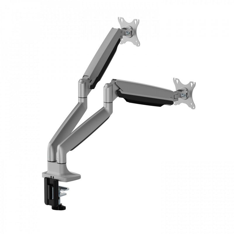 Ewent EW1528 monitor mount / stand 88.9 cm (35") Silver Desk