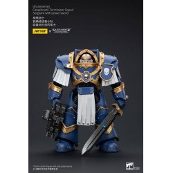 Warhammer The Horus Heresy figurine 1/18 Ultramarines Cataphractii Terminator Squad Sergeant with Power Sword 14 cm