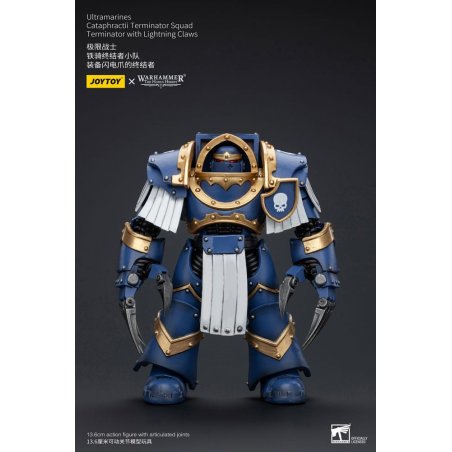 Warhammer The Horus Heresy figurine 1/18 Ultramarines Cataphractii Terminator Squad Terminator with Lightning Claws 14