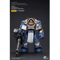 Warhammer The Horus Heresy figurine 1/18 Uitramarines Cataphractii Terminator Squad Terminator with Reaper Autocannon