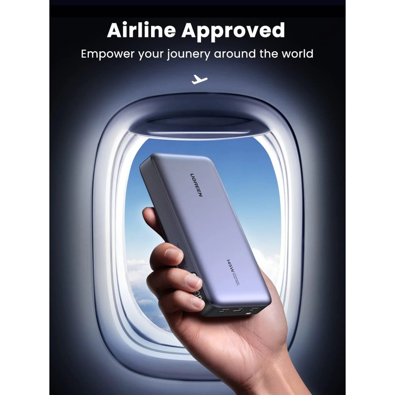 UGREEN Powerbank 25000 mAh 145W Two-way Fast Charging