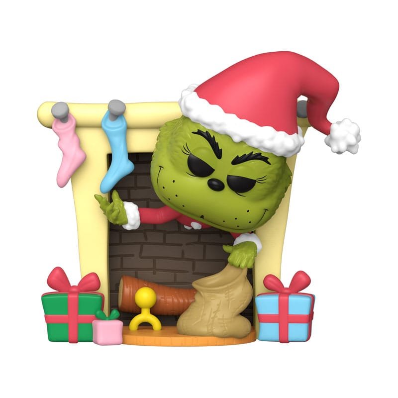 The Grinch POP! Deluxe Vinyl figurine Grinch w/Bag 9 cm