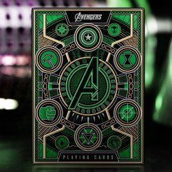 Avengers - The Infinity Saga jeu de cartes à jouer Green Version