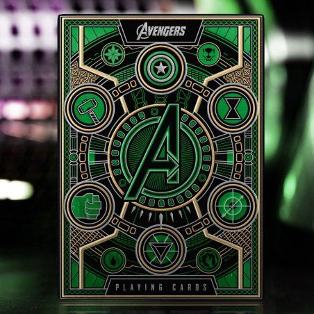 Avengers - The Infinity Saga jeu de cartes à jouer Green Version