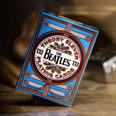 The Beatles jeu de cartes à jouer Blue Version