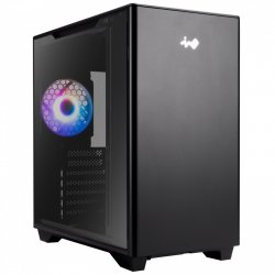 InWin A5 Midi-Tower Tempered Glass - schwarz