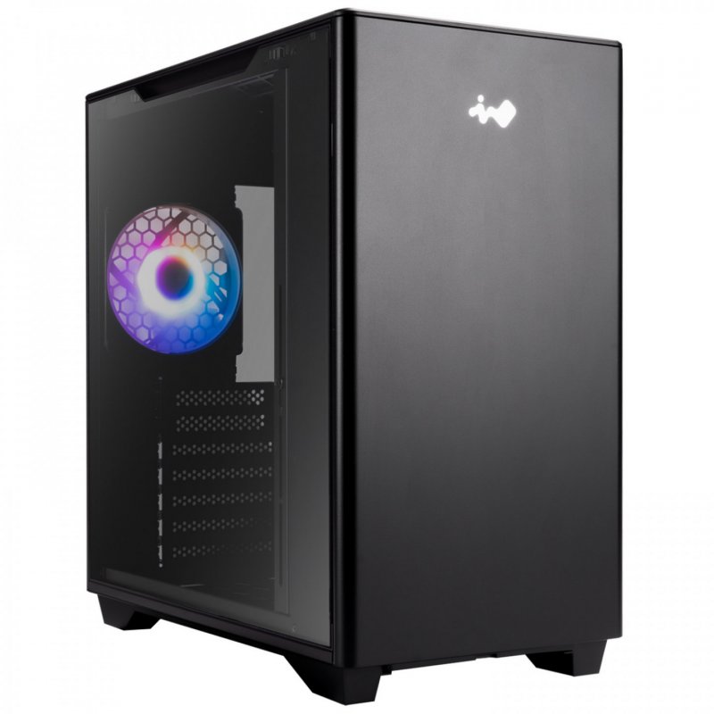 InWin A5 Midi-Tower Tempered Glass - schwarz