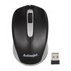 Activejet AMY-313 wireless computer mouse (optical 1200 DPI black)
