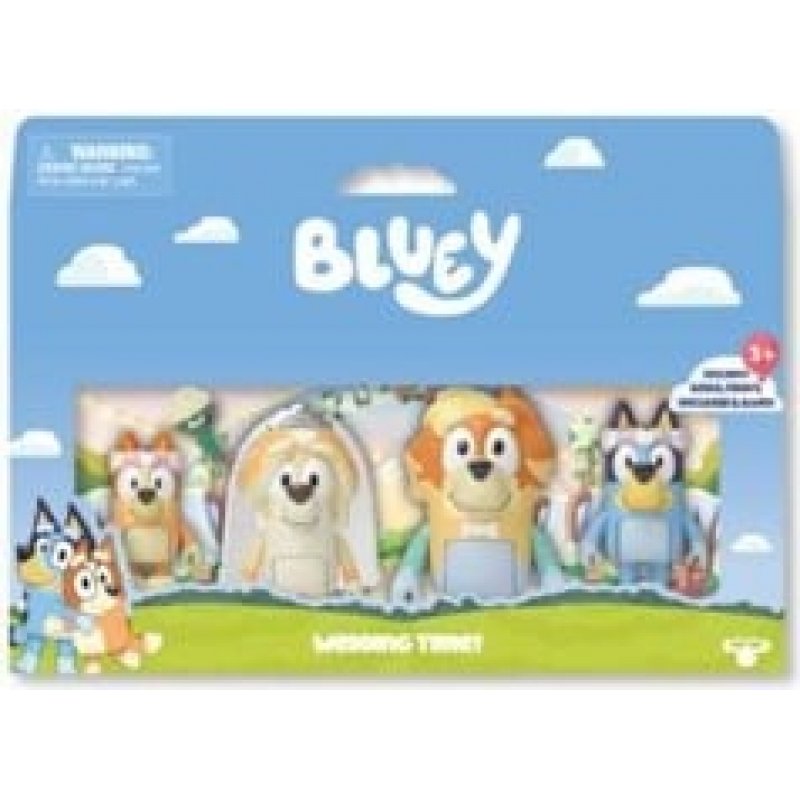 Bluey - Figure 4pk Special Set-Wedding (90268)