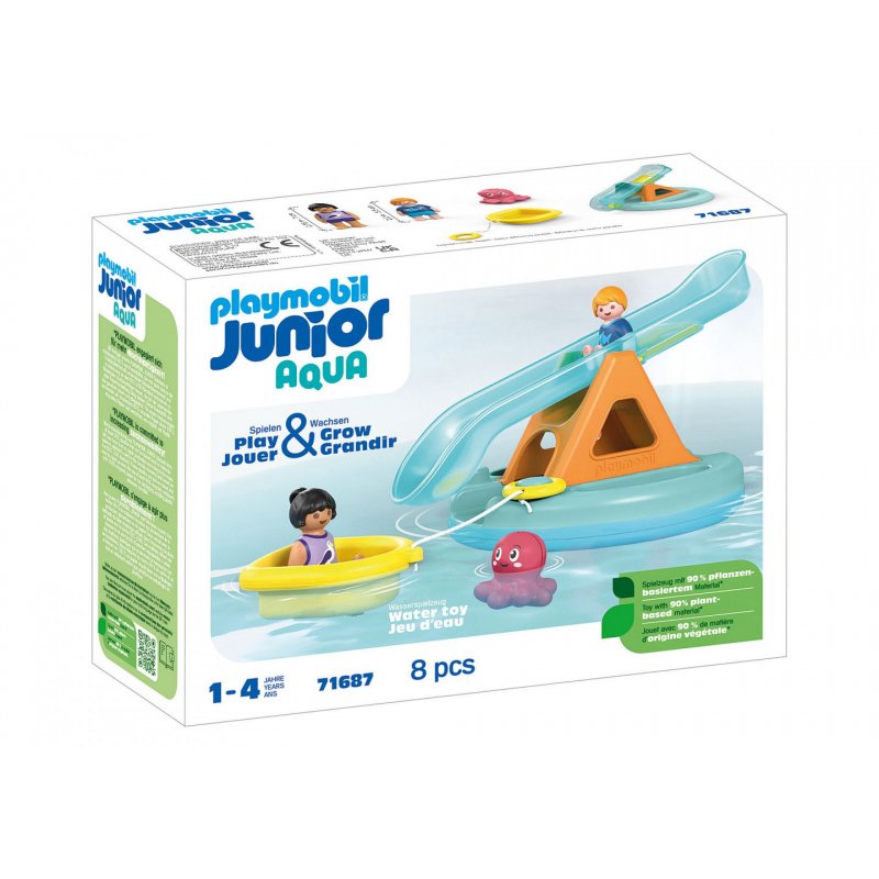 71687 Playm. Badeinsel mit Wasserrutsche 71687