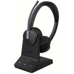 Yealink WH64 Dual Teams Casque Sans fil Arceau Bureau/Centre d'appels Micro-USB Bluetooth Noir
