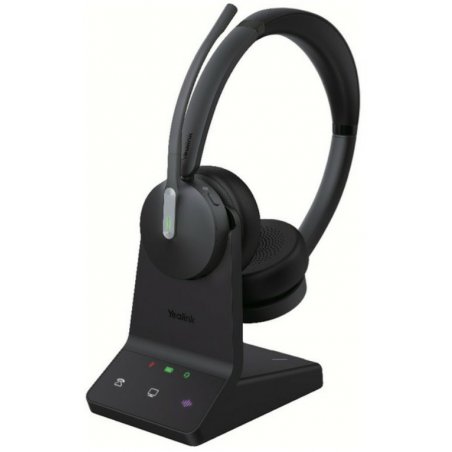 Yealink WH64 Dual Teams Headset Wireless Head-band Office/Call center Micro-USB Bluetooth Black