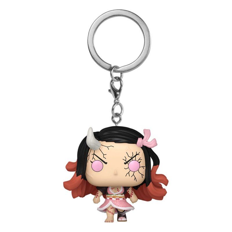 Demon Slayer: Kimetsu no Yaiba présentoir porte-clés Pocket POP! Vinyl Nezuko(Demon Form) 4 cm (12)