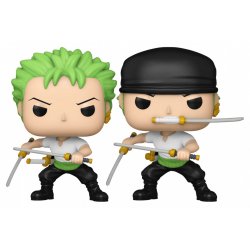 One Piece POP! assortiment Animation Vinyl figurine Zoro (Refresh) w/Ch 9 cm (6)