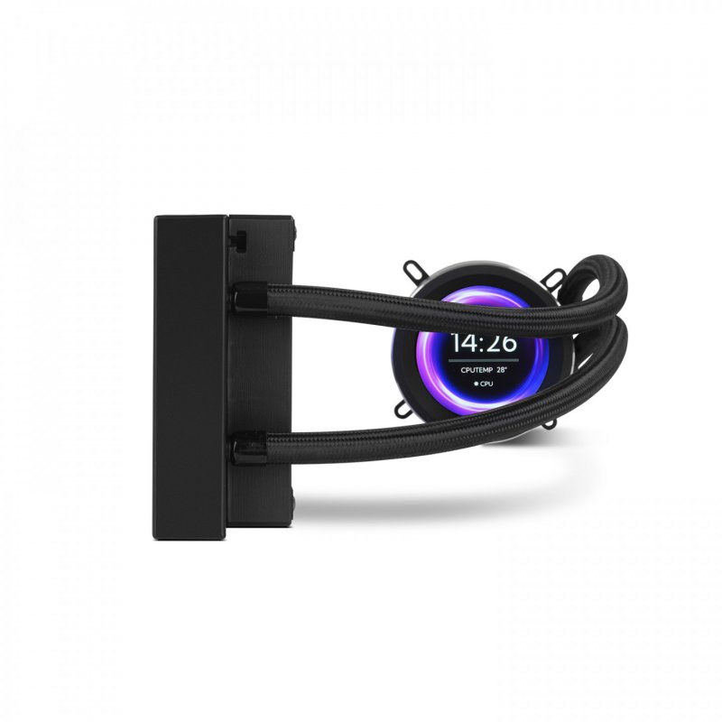 NOX X-360 LCD Processeur Refroidisseur d'air 12 cm Noir 1 pièce(s)