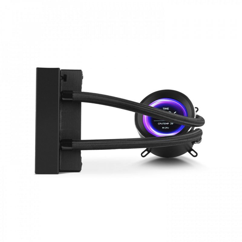 NOX X-240 LCD Processeur Refroidisseur d'air 12 cm Noir 1 pièce(s)