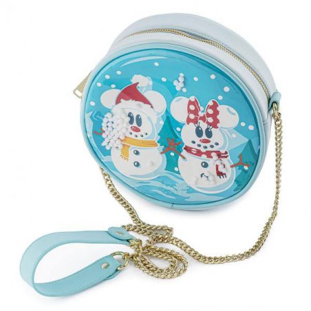 Disney by Loungefly sac à bandoulière Snowman Minnie & Mickey Snow Globe