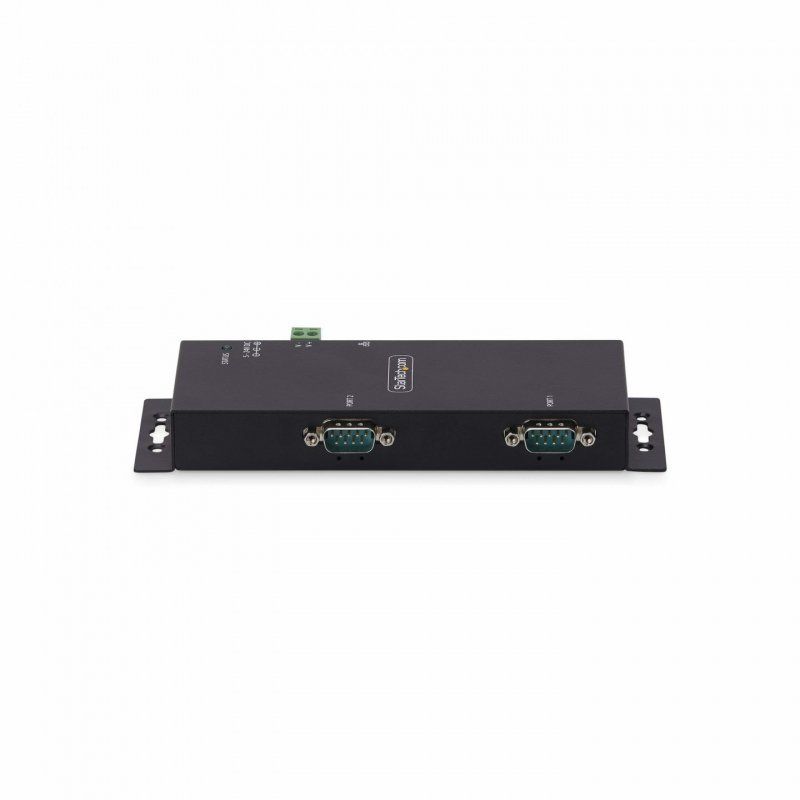 StarTech.com 2-Port Serial to Ethernet Adapter, IP Serial Device Server For Remote RS232 Devices, Wall/DIN Rail