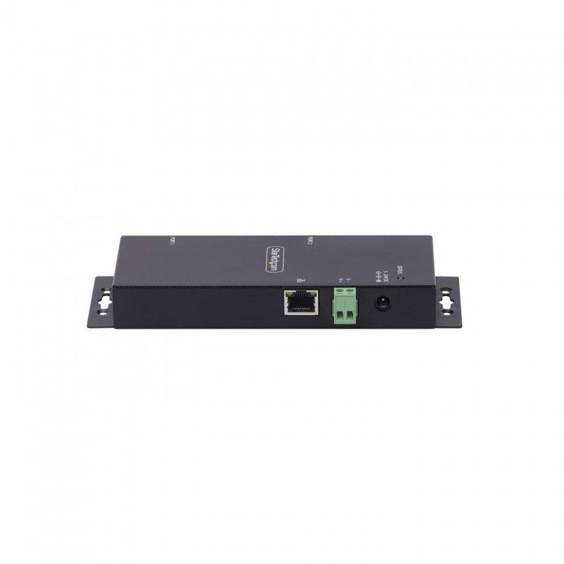 StarTech.com I23-SERIAL-ETHERNET convertisseur série, répéteur et isolateur RS-232 RJ-45 Noir