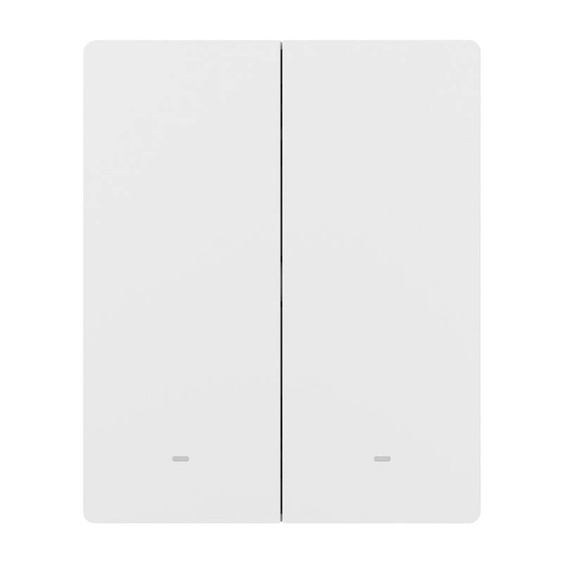 Smart wall switch SONOFF M5-2C-80W Matter (2-channel, to frame)