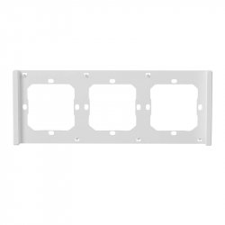 Frame for M5 80 smart wall switch 3-way triple SONOFF M5-3C-80-FW (white)