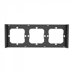 Frame for M5 80 smart wall switch 3-way triple SONOFF M5-3C-80-F (dim gray)