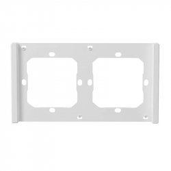 Frame for M5 80 smart wall switch 2-way double SONOFF M5-2C-80-FW (white)