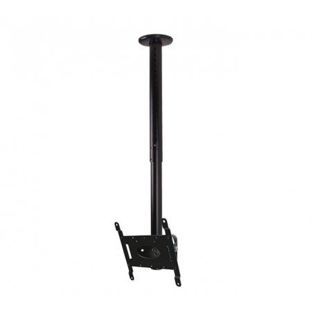 B-Tech Telescopic Universal Flat Screen Ceiling Mount with Tilt (VESA 200 x 200) - 0.6m to 1m Ø50mm Pole