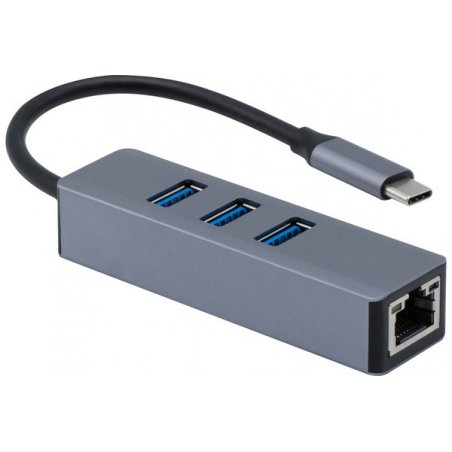 44 in 1 USB-C to 3xUSB-A 3,0 RJ45 Gigabit PXE