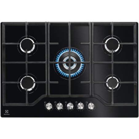 Electrolux KGG75362K Noir Intégré 74 cm Gaz 5 zone(s)