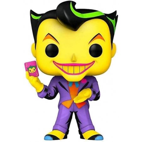 DC Comics POP! Heroes Vinyl figurine Joker (Black Light) 9 cm