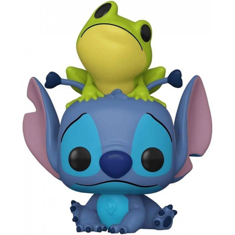 Lilo & Stitch POP! Vinyl figurine Stitch w/Frog 9 cm