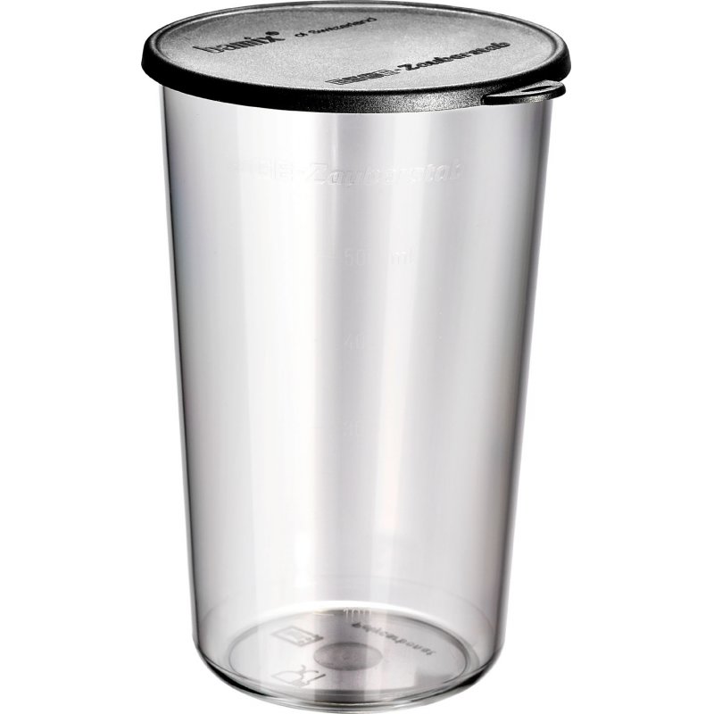 ESGE-Zauberstab Mixbecher mit Deckel (transparent, Inhalt 0,6 Liter, für Stabmixer)