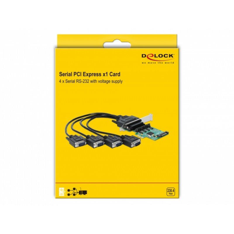 DeLOCK 89938 interface cards/adapter Internal