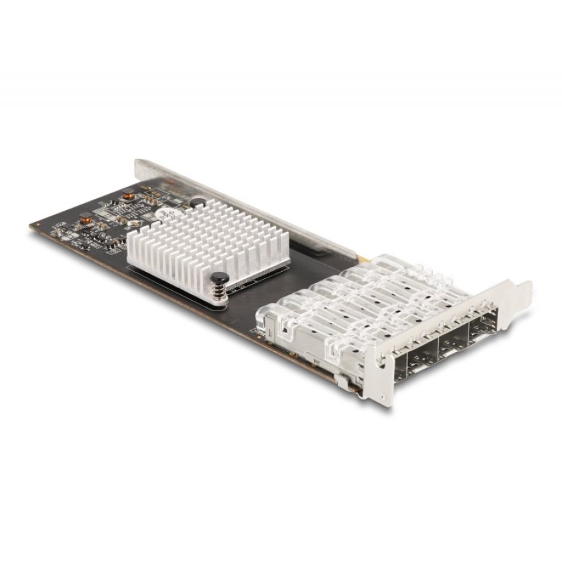 DeLock PCI Express x4 Karte zu 4 x SFP Slot Gigabit LAN i350