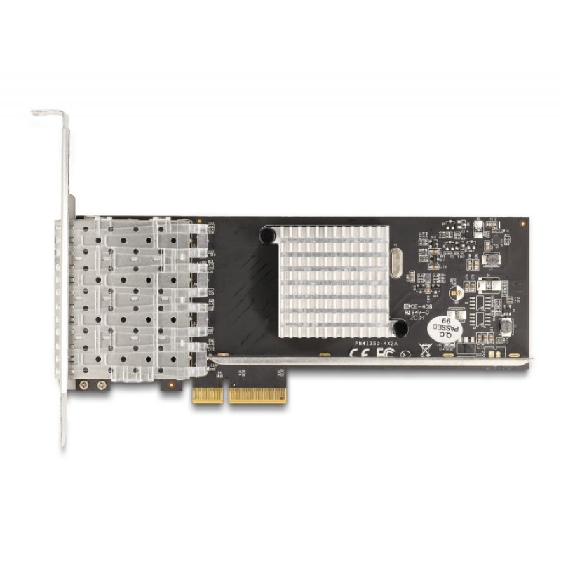 DeLock PCI Express x4 Karte zu 4 x SFP Slot Gigabit LAN i350