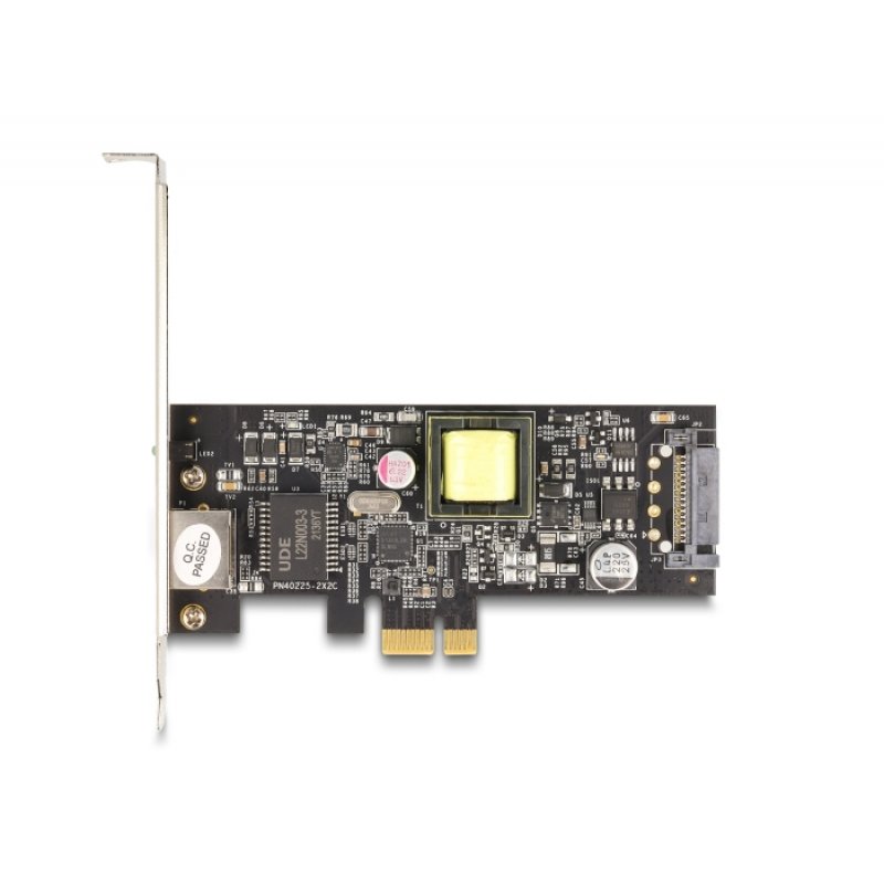 DeLock PCI Express x1 Karte auf 1 x 2,5 Gigabit LAN PoE 