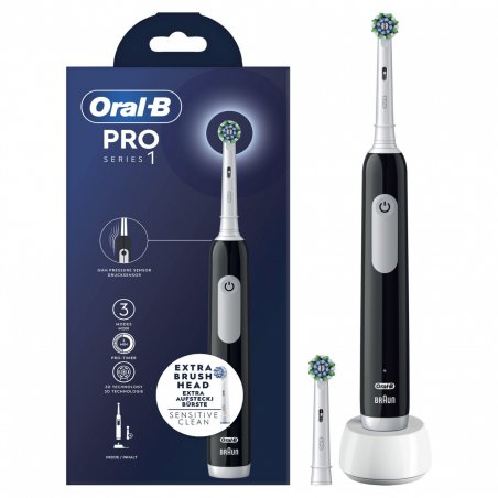 Oral-B Pro Series 1 Adult Oscillating toothbrush Black White