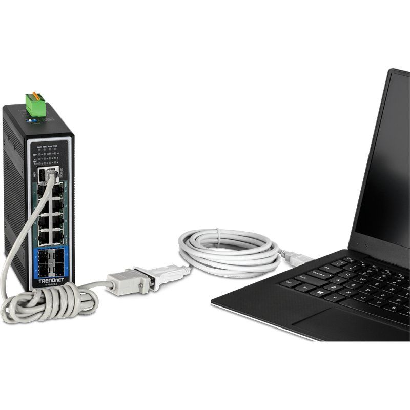 Trendnet TU-S910 changeur de genre de câble USB Type A RS-232 Blanc
