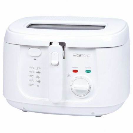 Clatronic FR 3771 Unique 2,5 L 1800 W Friteuse Blanc