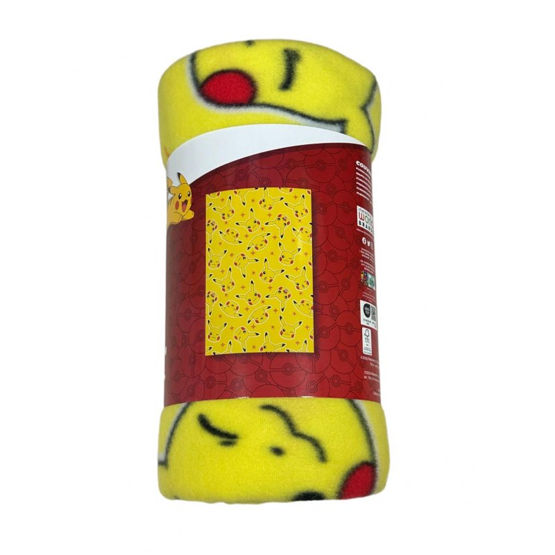 POKEMON - Pikachu - Plaid en polaire 100x140cm