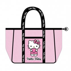 HELLO KITTY - Rose - Sac de Plage Premium '62x39x20cm'
