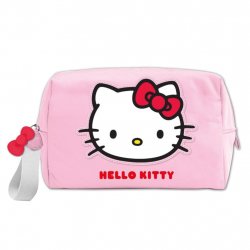 HELLO KITTY - Pink - Trousse de Toilette 'Brick'