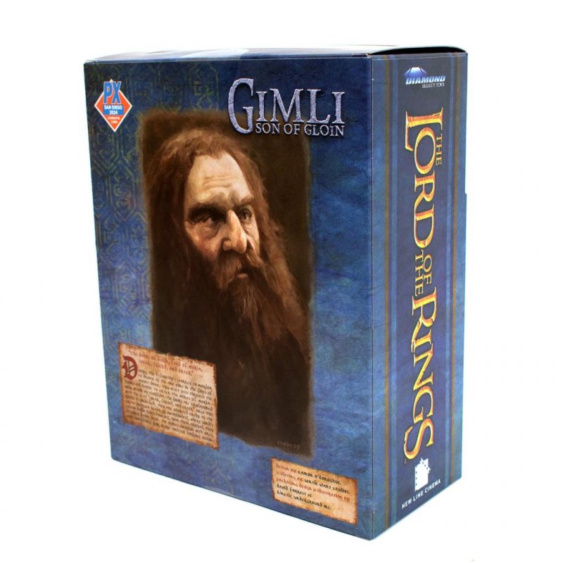LE SEIGNEUR DES ANNEAUX - Gimli - Action Figure SDCC Exclusive